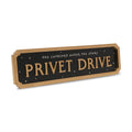 Imagen del producto Harry Potter - Privet Drive Cuadro de Madera que Brilla en la Oscuridad