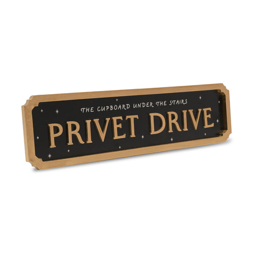 Imagen del producto Harry Potter - Privet Drive Cuadro de Madera que Brilla en la Oscuridad