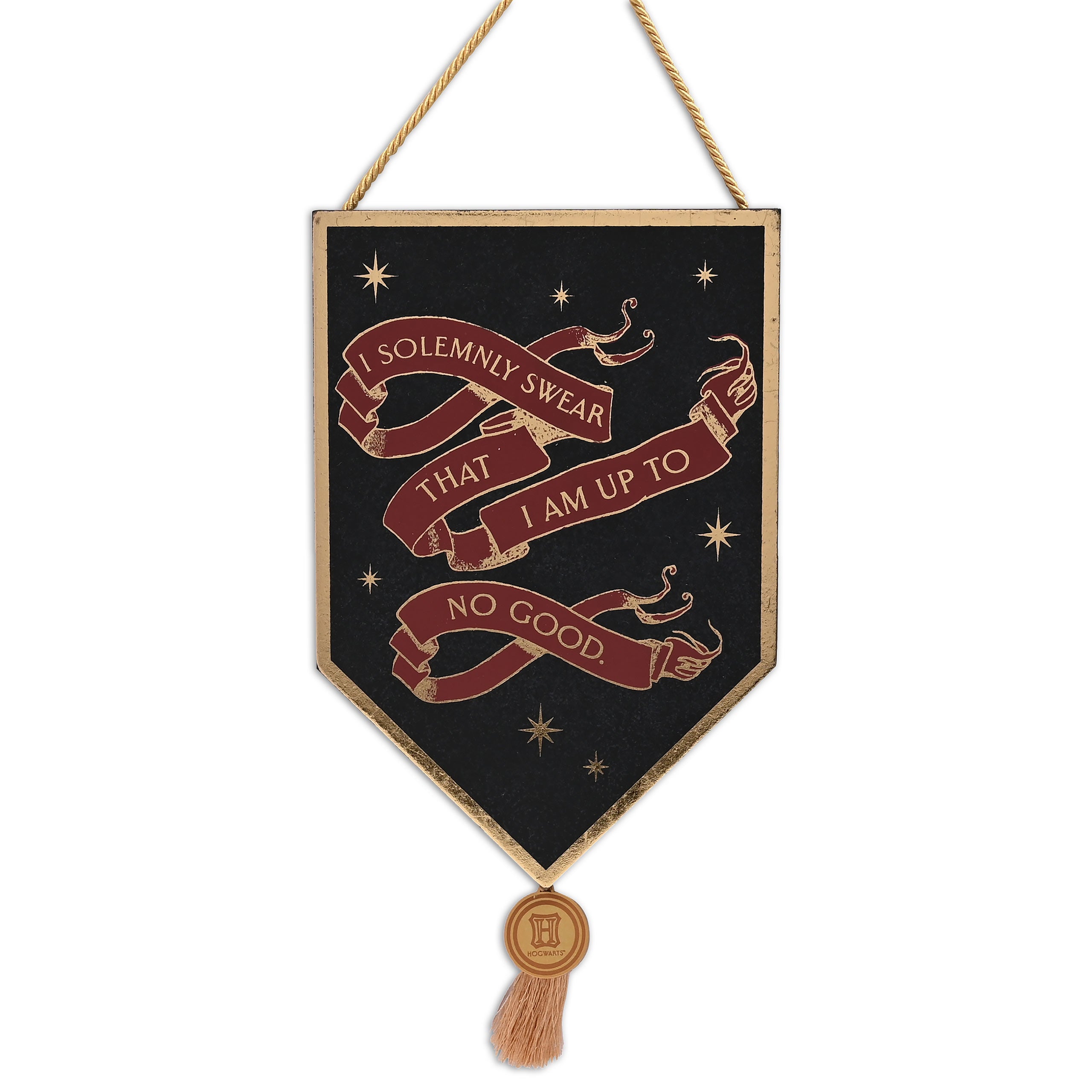 Imagen del producto Harry Potter - Letrero de Madera Alumni 'I Solemnly Swear'