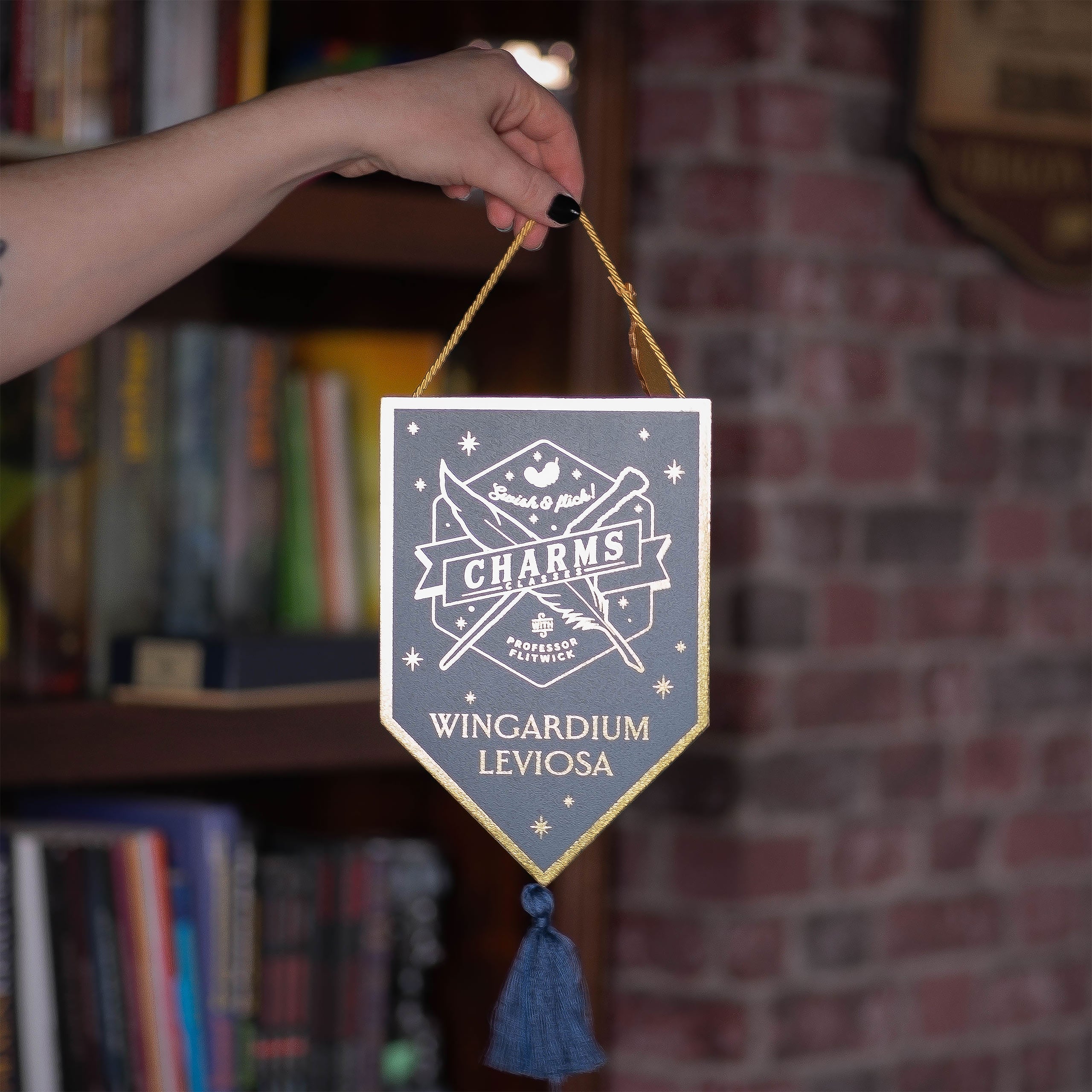 Imagen del producto Harry Potter - Alumni Wingardium Leviosa Decoración de Pared de Madera