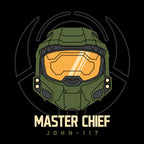 Imagen del producto Camiseta Master Chief para fans de Halo negro