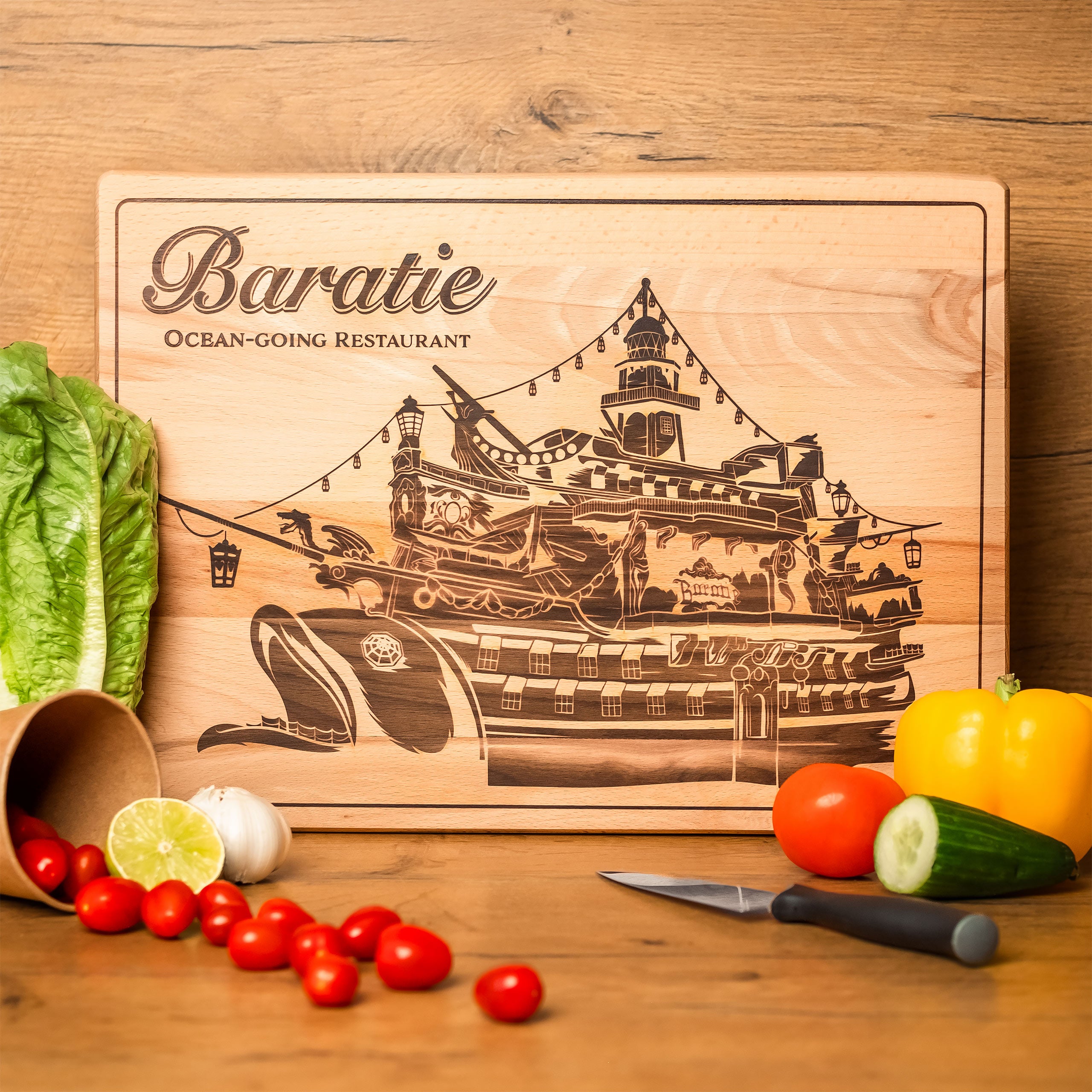 Imagen del producto One Piece - Tabla de cortar Baratie Haya