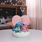 Imagen del producto Lilo & Stitch - Angel y Stitch con luz nocturna de arrugas