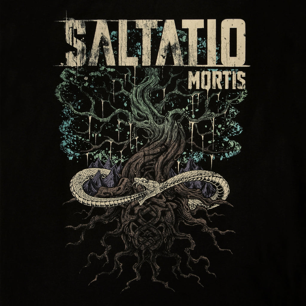 Imagen del producto Saltatio Mortis - Camiseta Yggdrasil negra