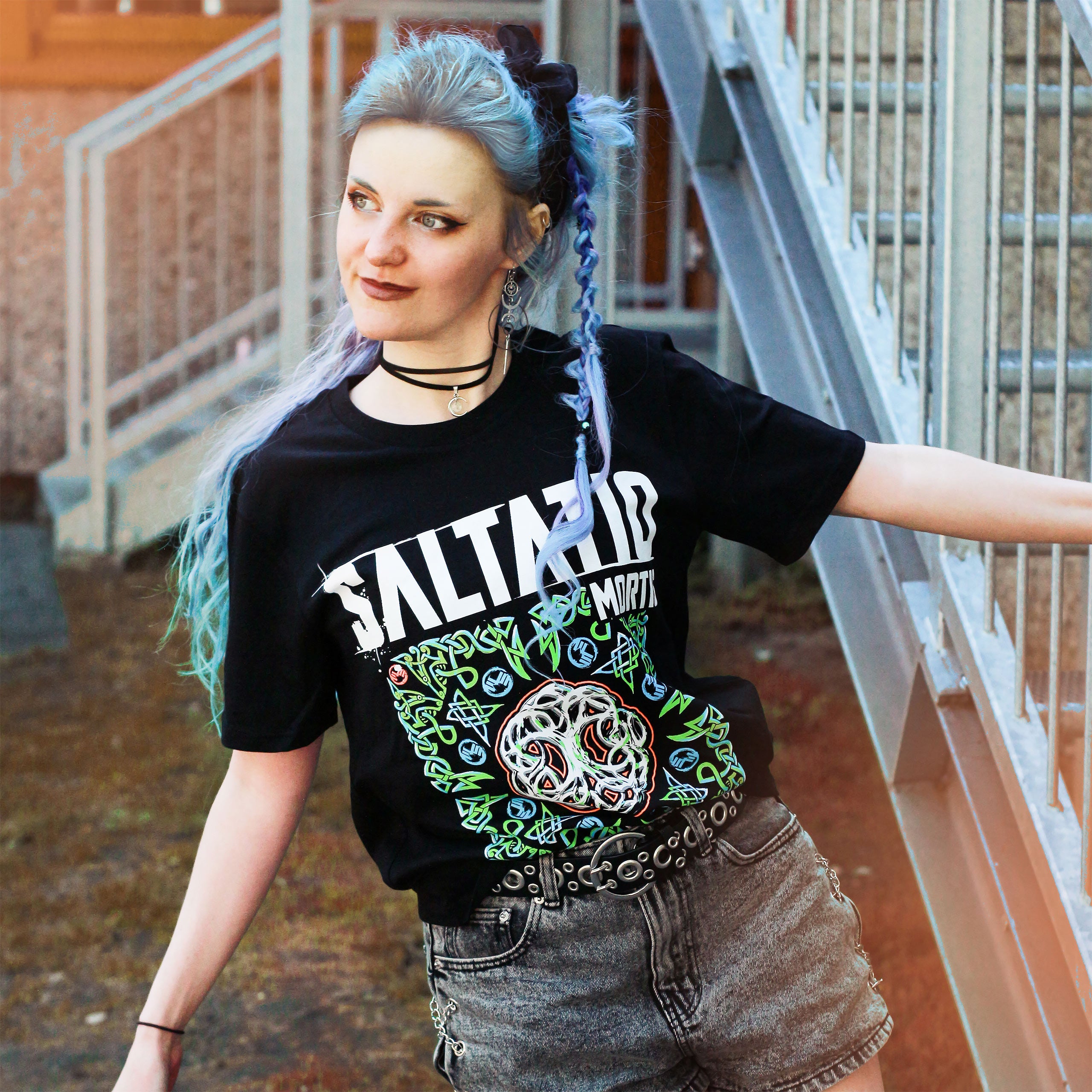 Imagen del producto Saltatio Mortis - Camiseta Celtic Tree negra
