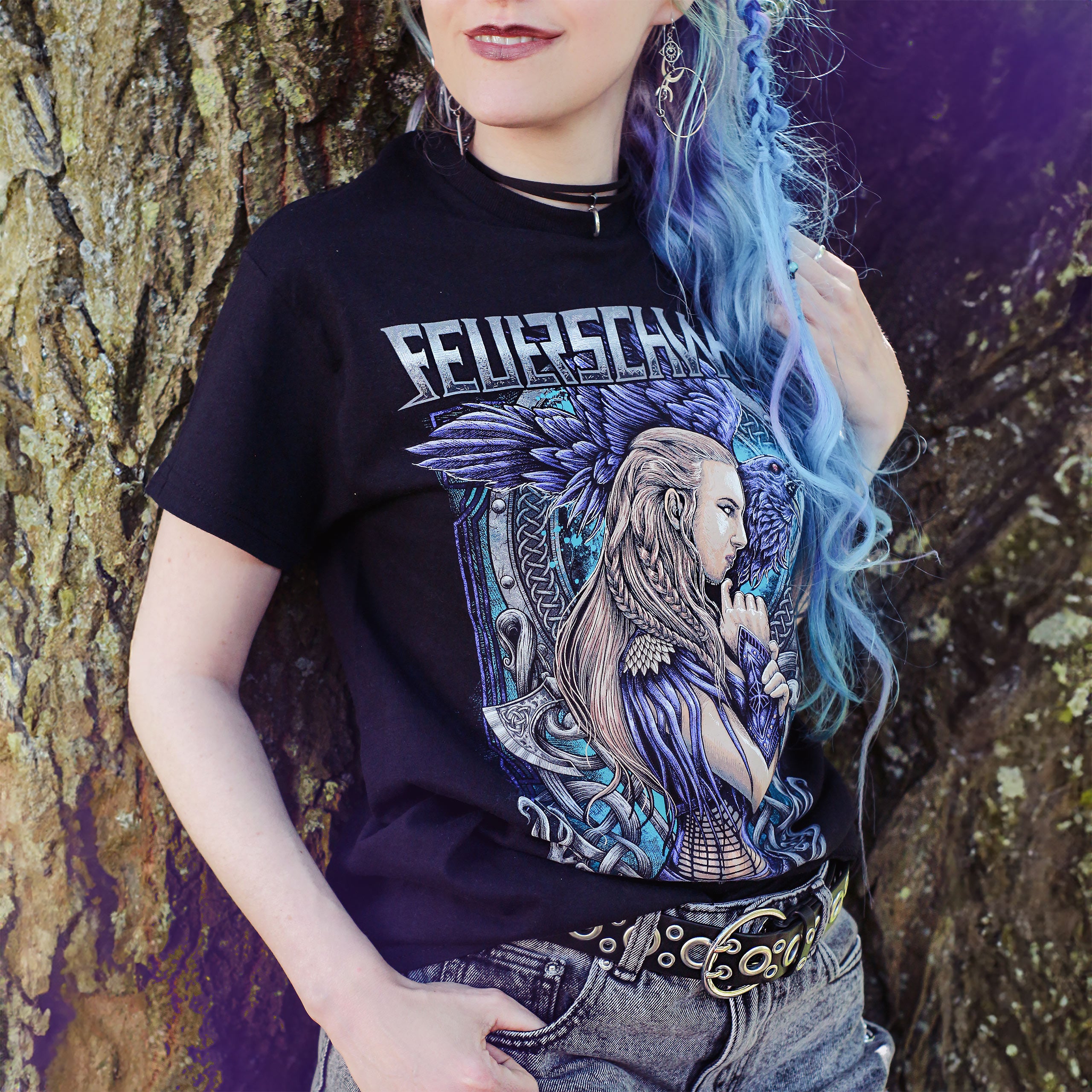 Imagen del producto Feuerschwanz - Morrigan Camiseta negra