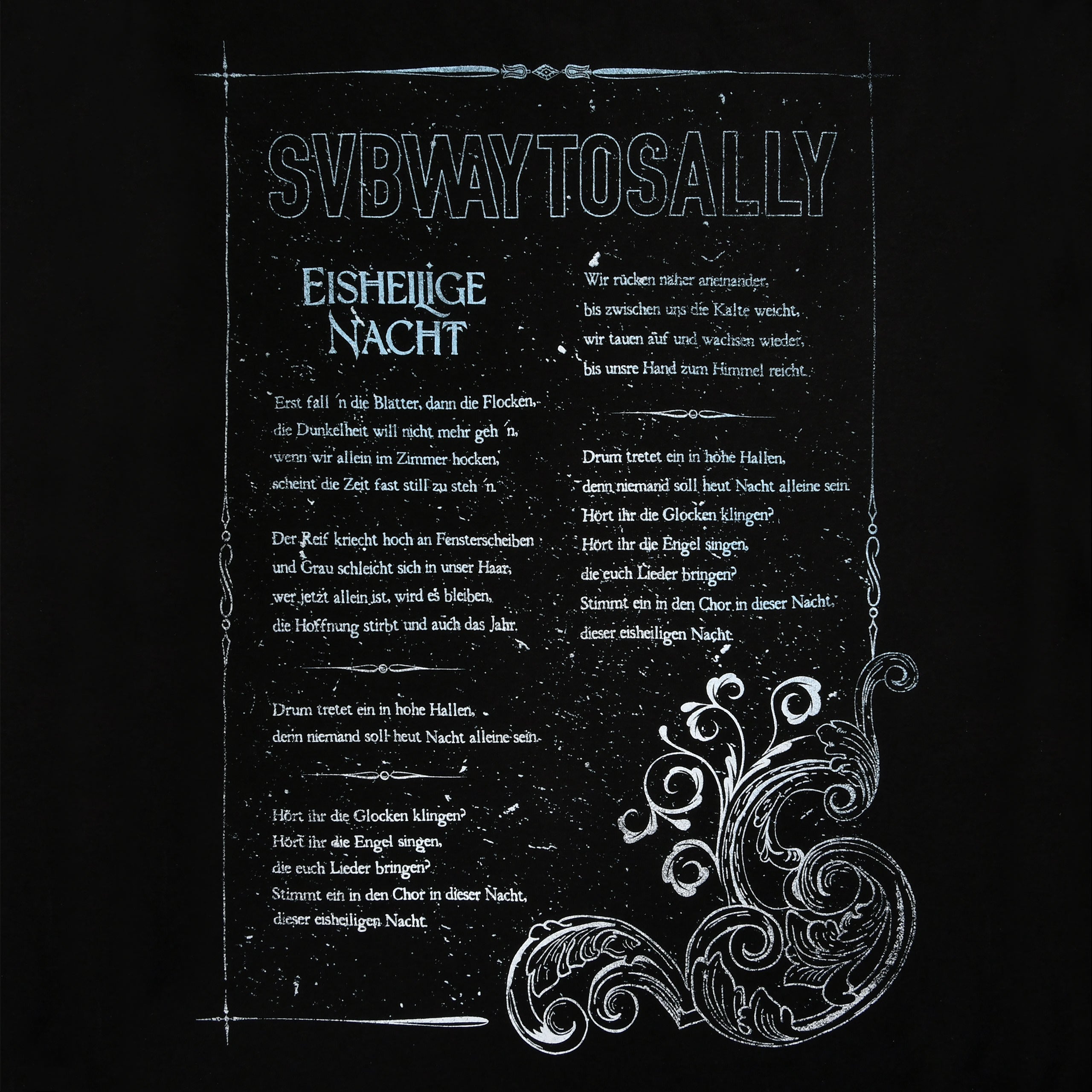 Imagen del producto Subway To Sally - Camiseta Noche Helada negra