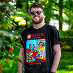 Imagen del producto Steven Rhodes - Camiseta negra 'Sick Of Your Shit'