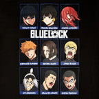 Imagen del producto Blue Lock - Camiseta de personajes negra