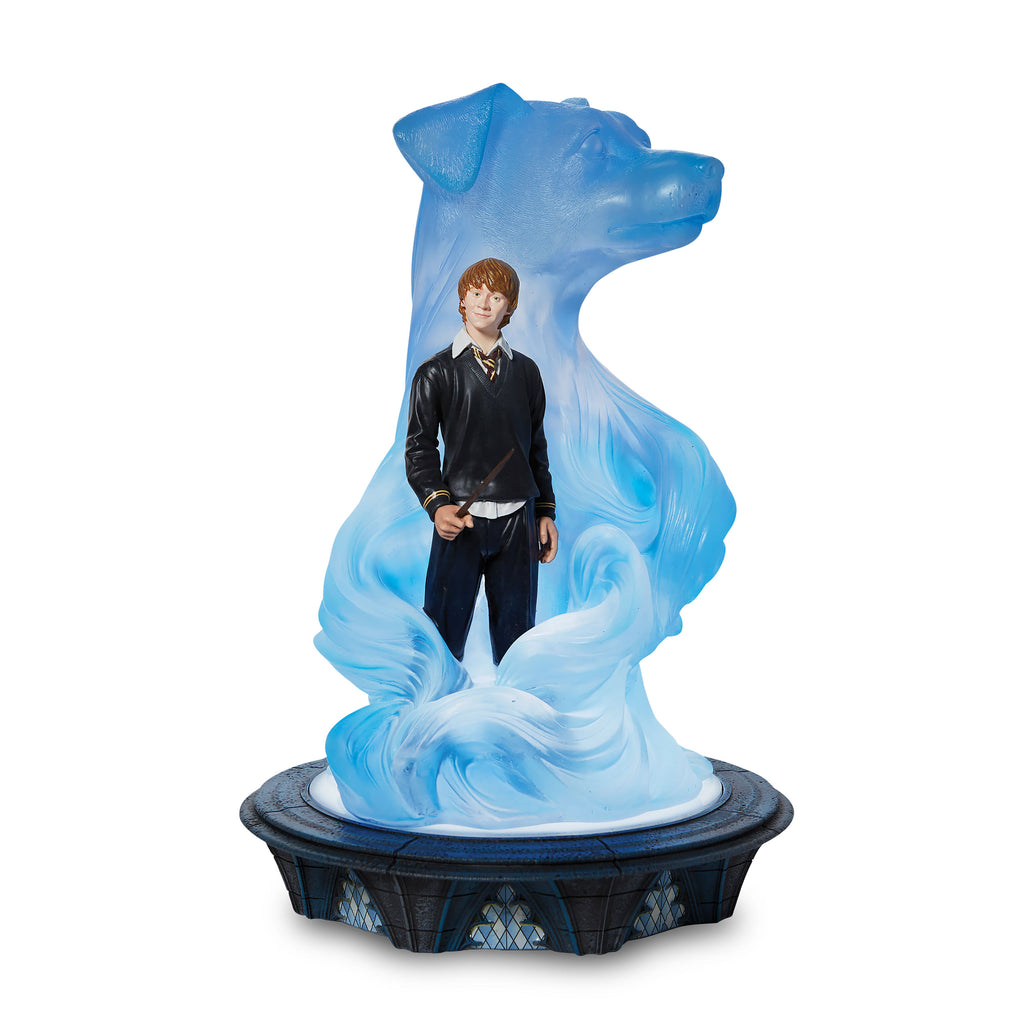 Imagen del producto Ron con figura Diorama Patronus con luz - Harry Potter