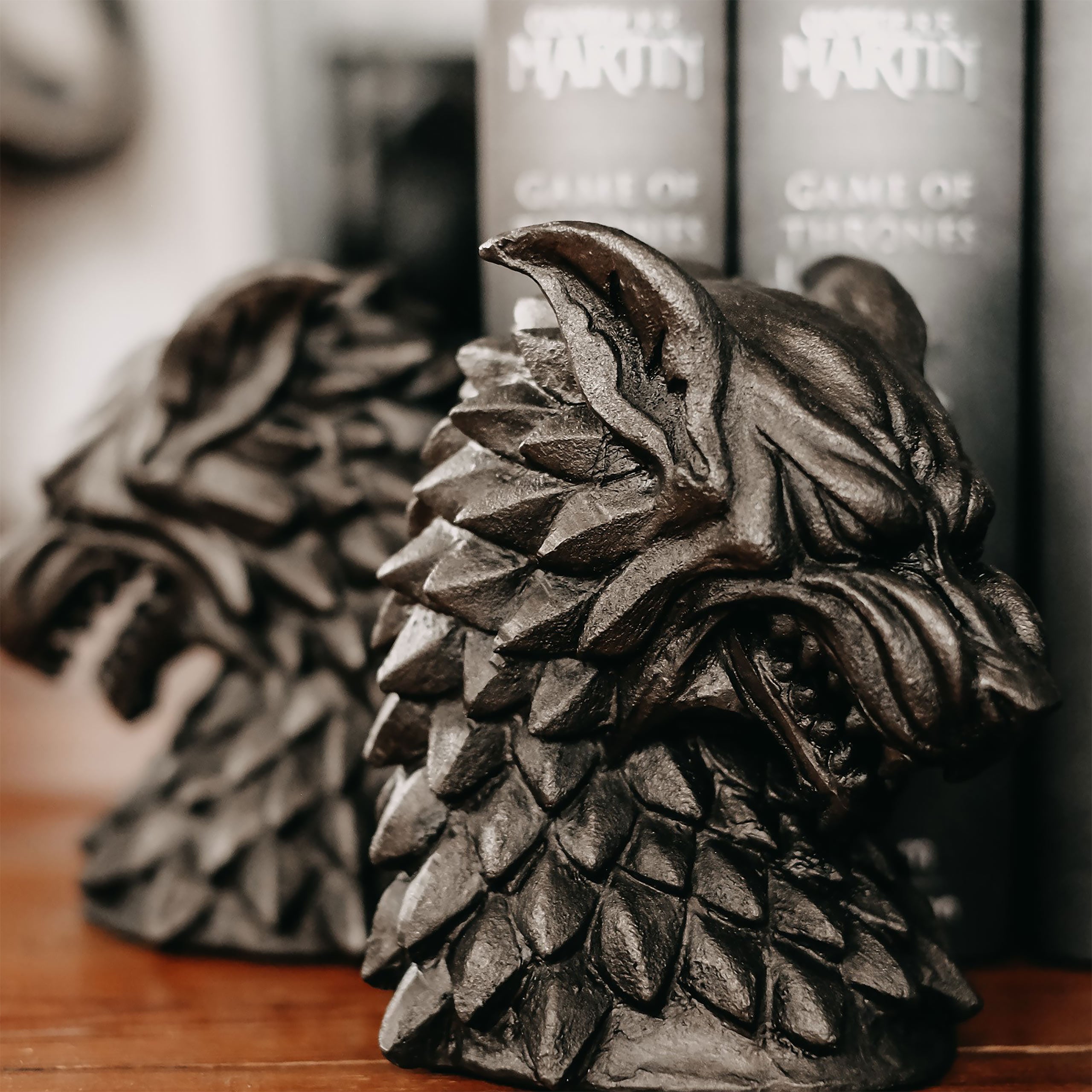 Imagen del producto Juego de Tronos - Sujetalibros de la Casa Stark