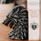Imagen del producto Juego de Tronos - Sujetalibros de la Casa Stark