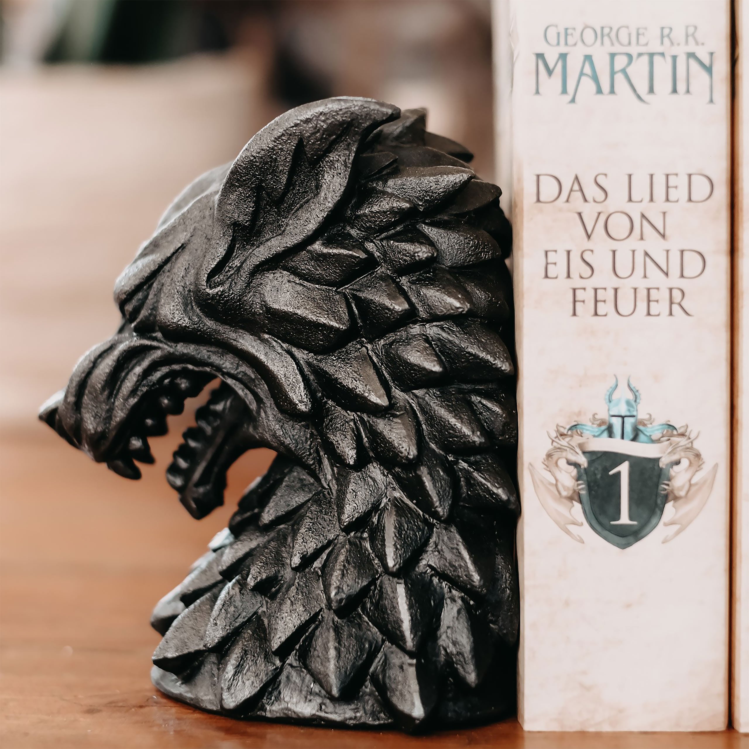 Imagen del producto Juego de Tronos - Sujetalibros de la Casa Stark