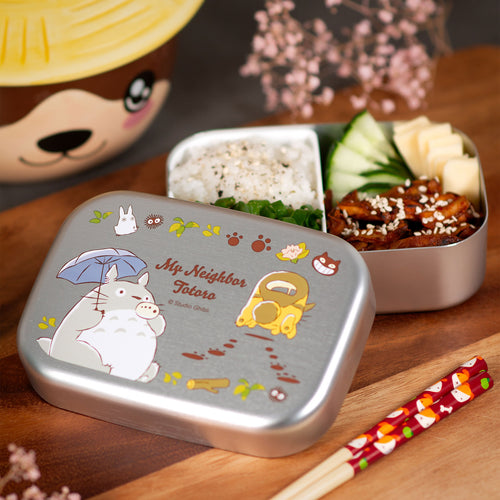 Imagen del producto Totoro - Autobús de gatos y lonchera de Totoro