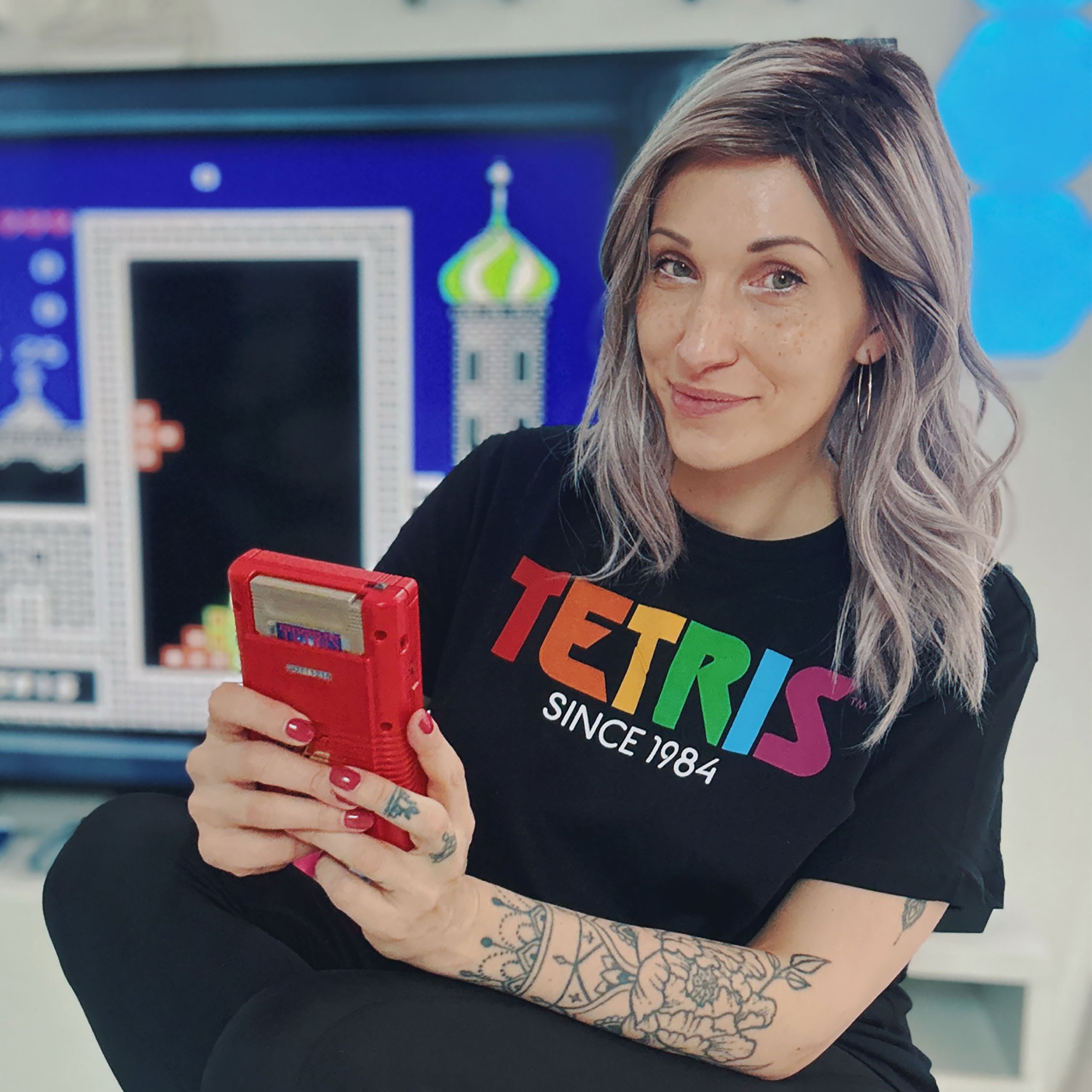 Imagen del producto Tetris - Since 1984 Camiseta negra