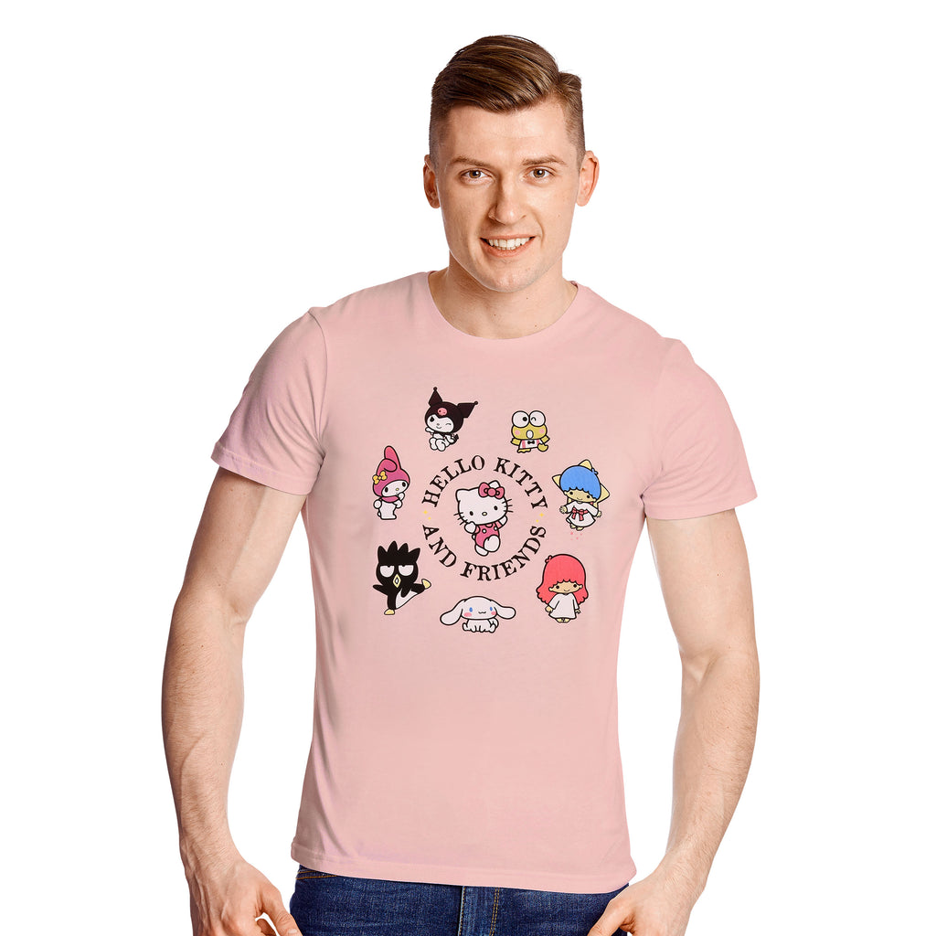 Imagen del producto Camiseta rosa de Hello Kitty and Friends