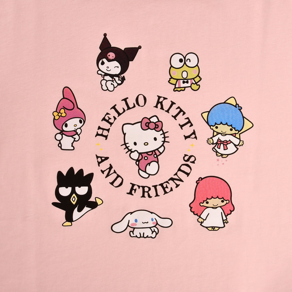 Imagen del producto Camiseta rosa de Hello Kitty and Friends