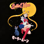Imagen del producto Camiseta de Sailor Moon con Luna negra