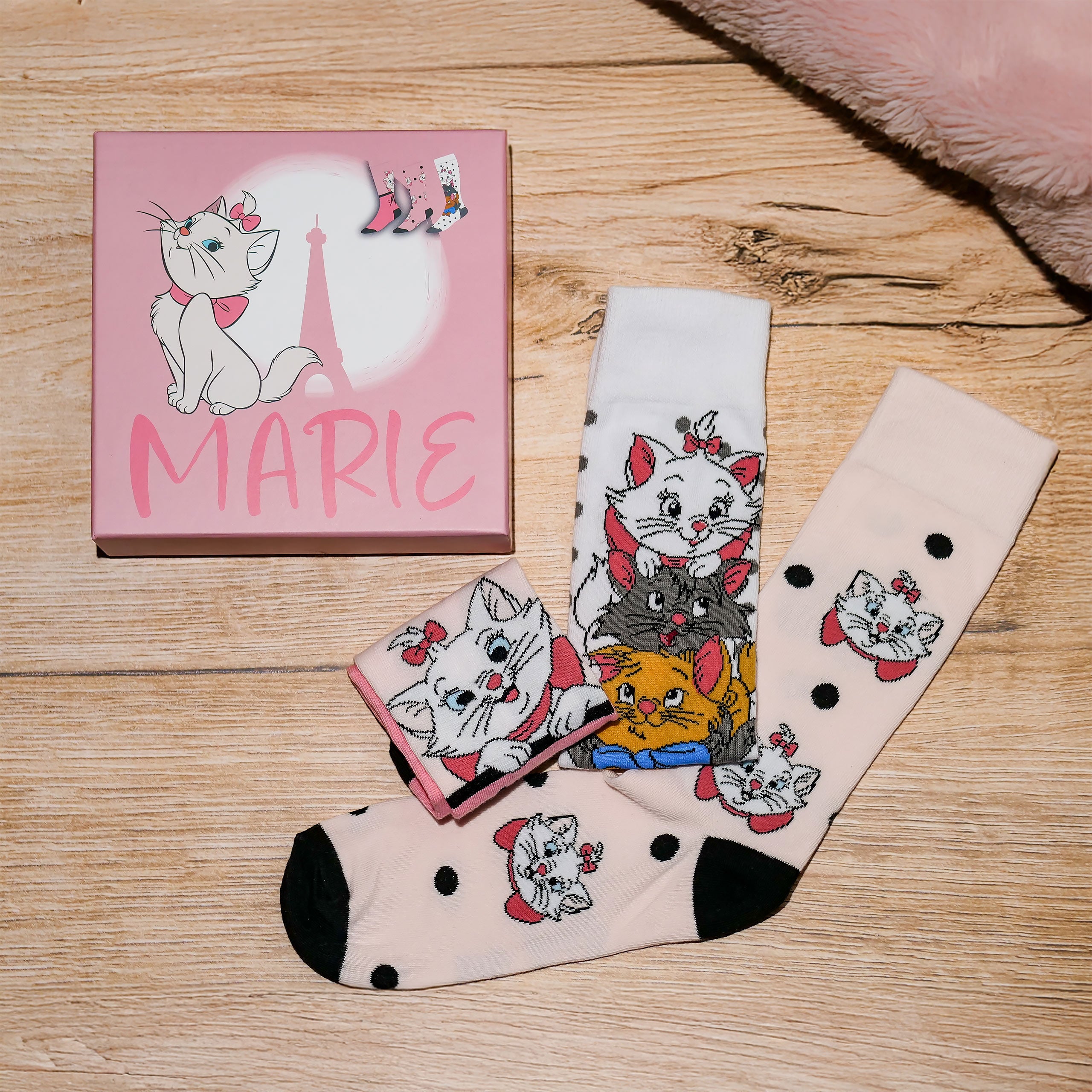 Imagen del producto Aristocats - Set de 3 calcetines Marie