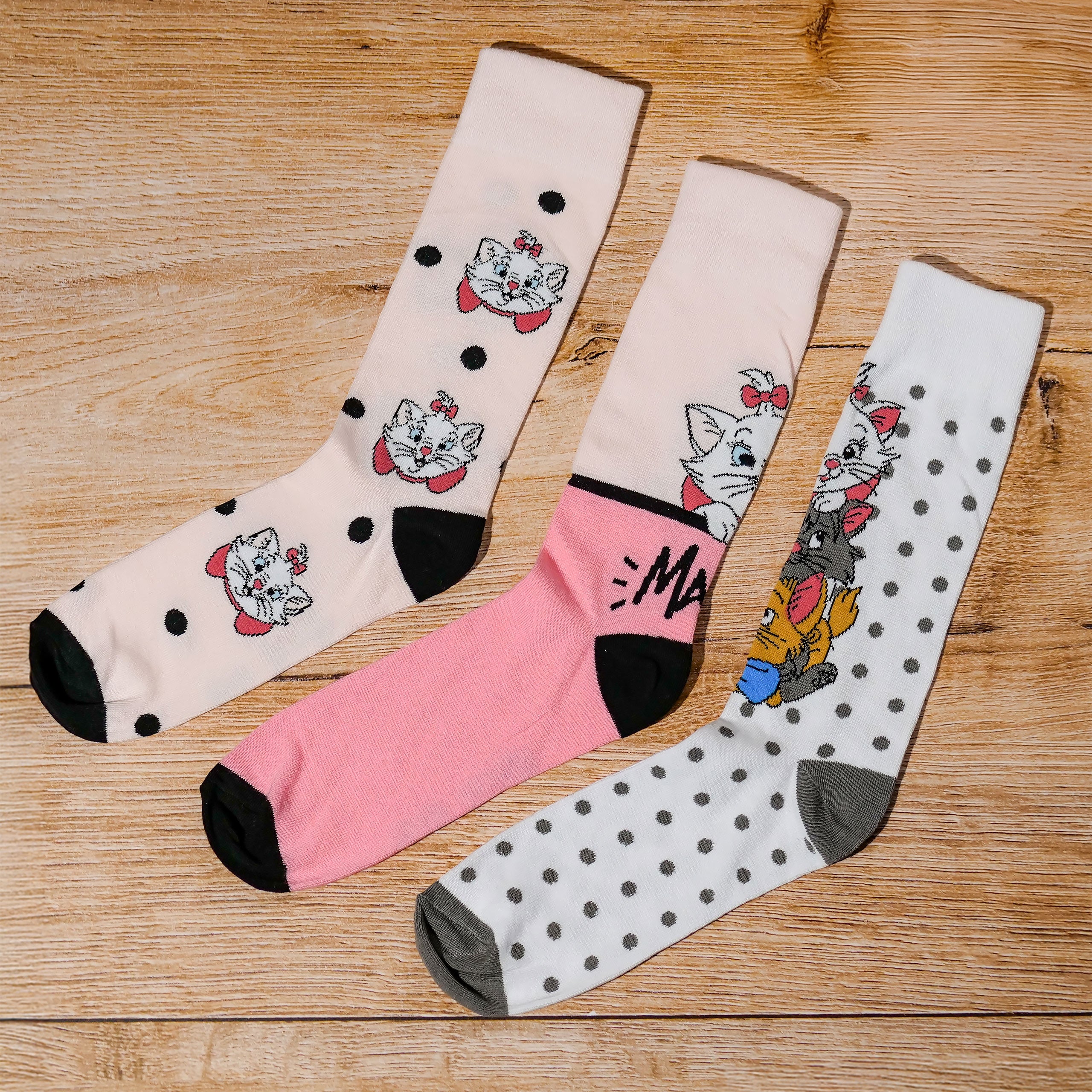 Imagen del producto Aristocats - Set de 3 calcetines Marie