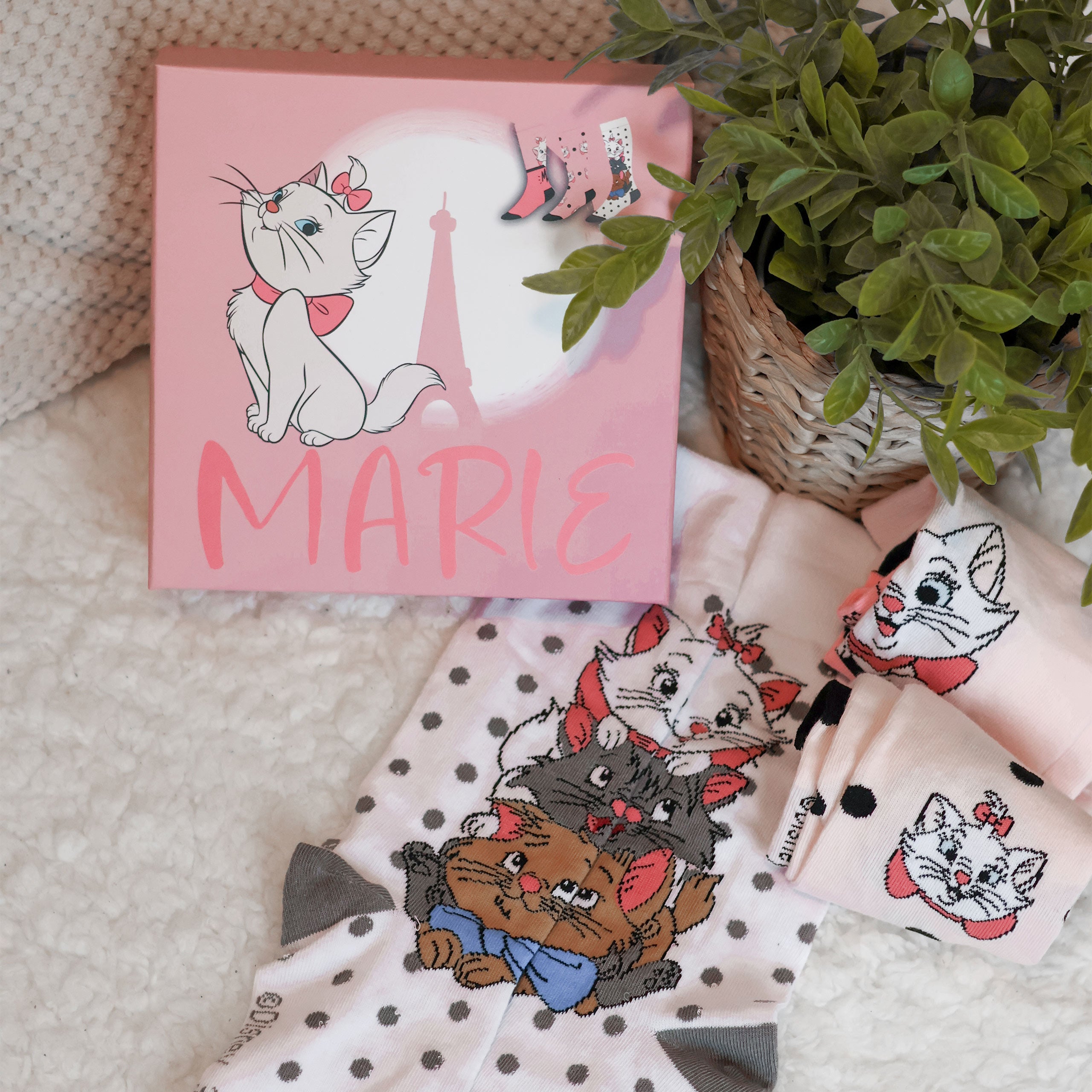 Imagen del producto Aristocats - Set de 3 calcetines Marie