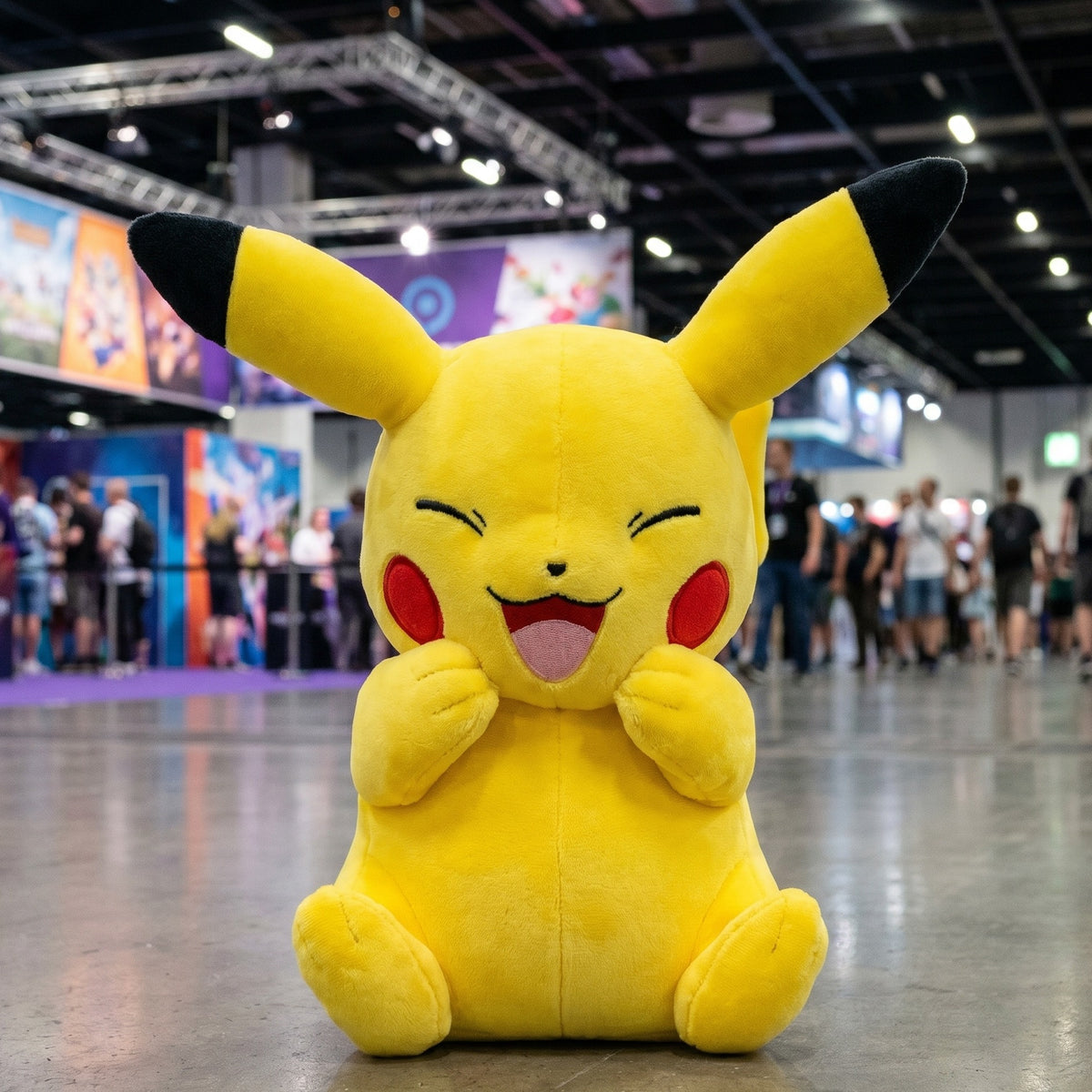 Imagen del producto Figura de Peluche Pikachu 20cm - Pokemon