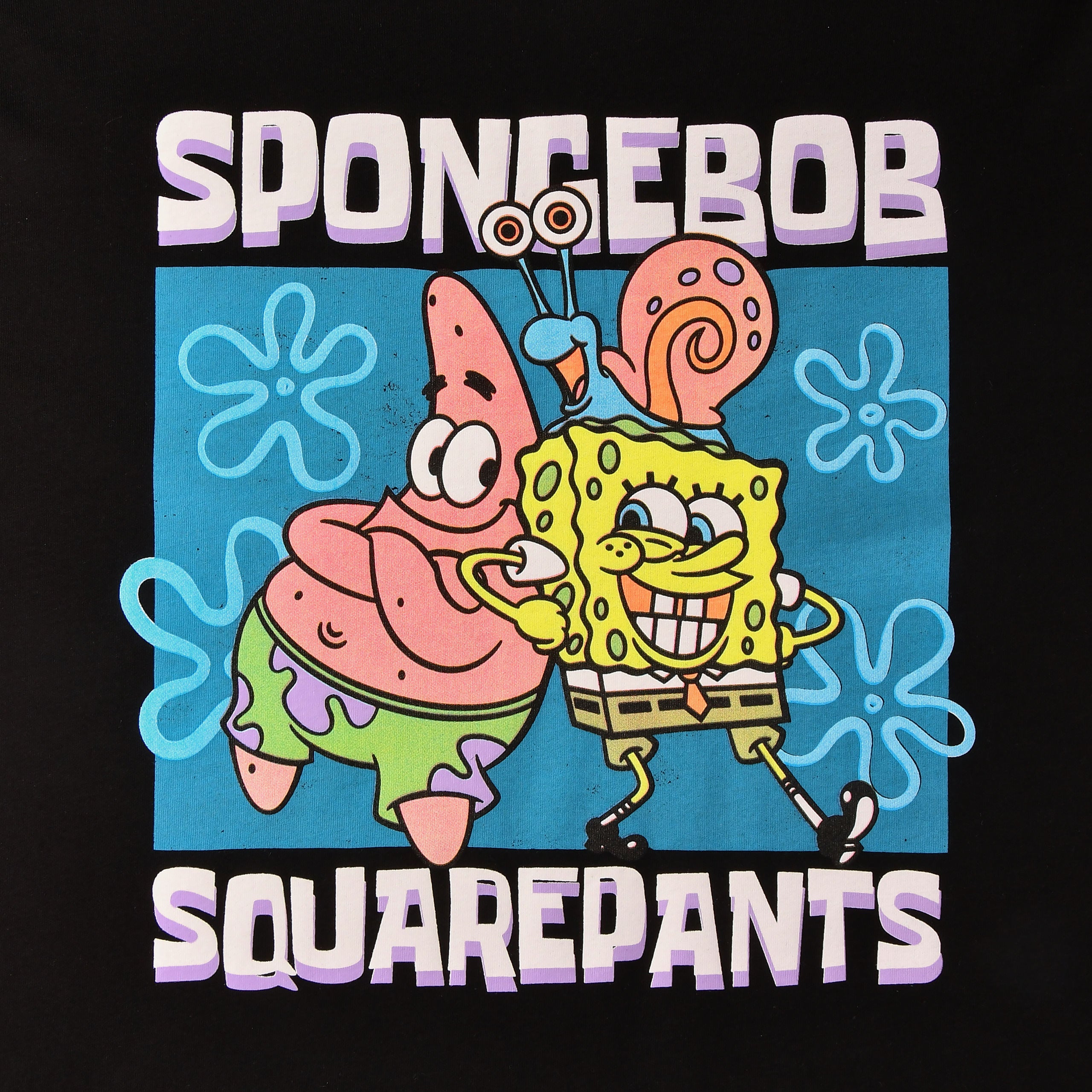 Imagen del producto SpongeBob - Camiseta negra de amigos