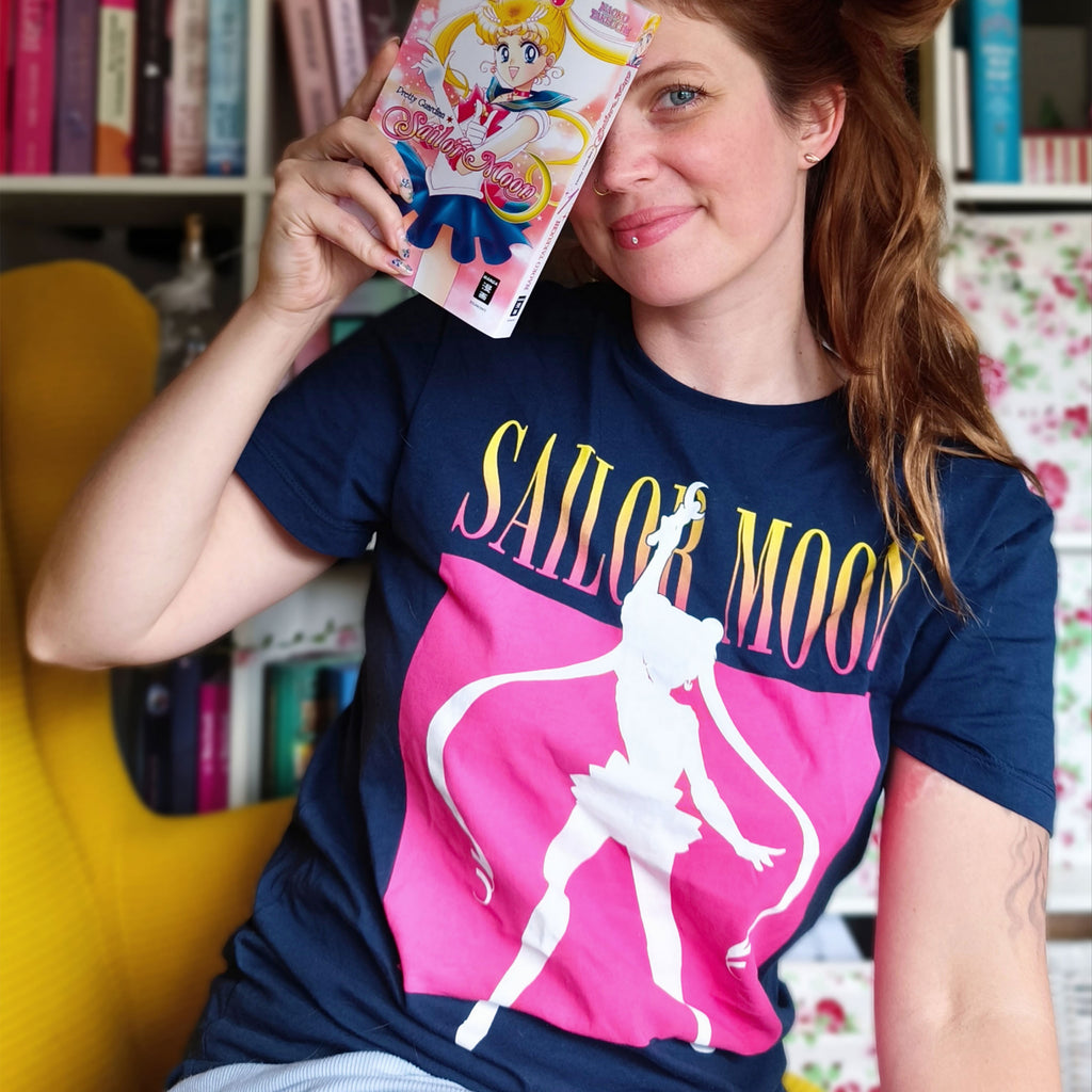Imagen del producto Sailor Moon - Camiseta Silueta Azul