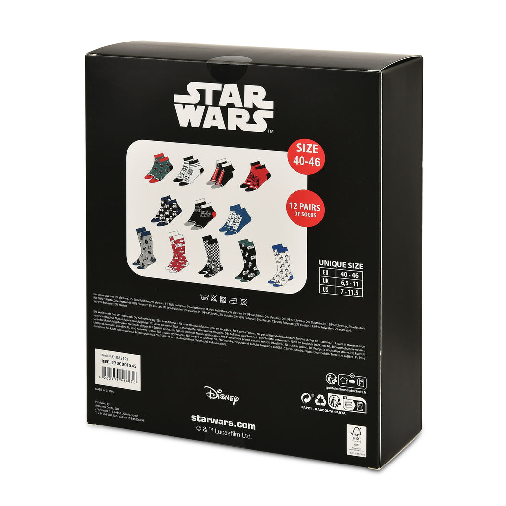 Imagen del producto Star Wars - Calendario de Adviento de calcetines