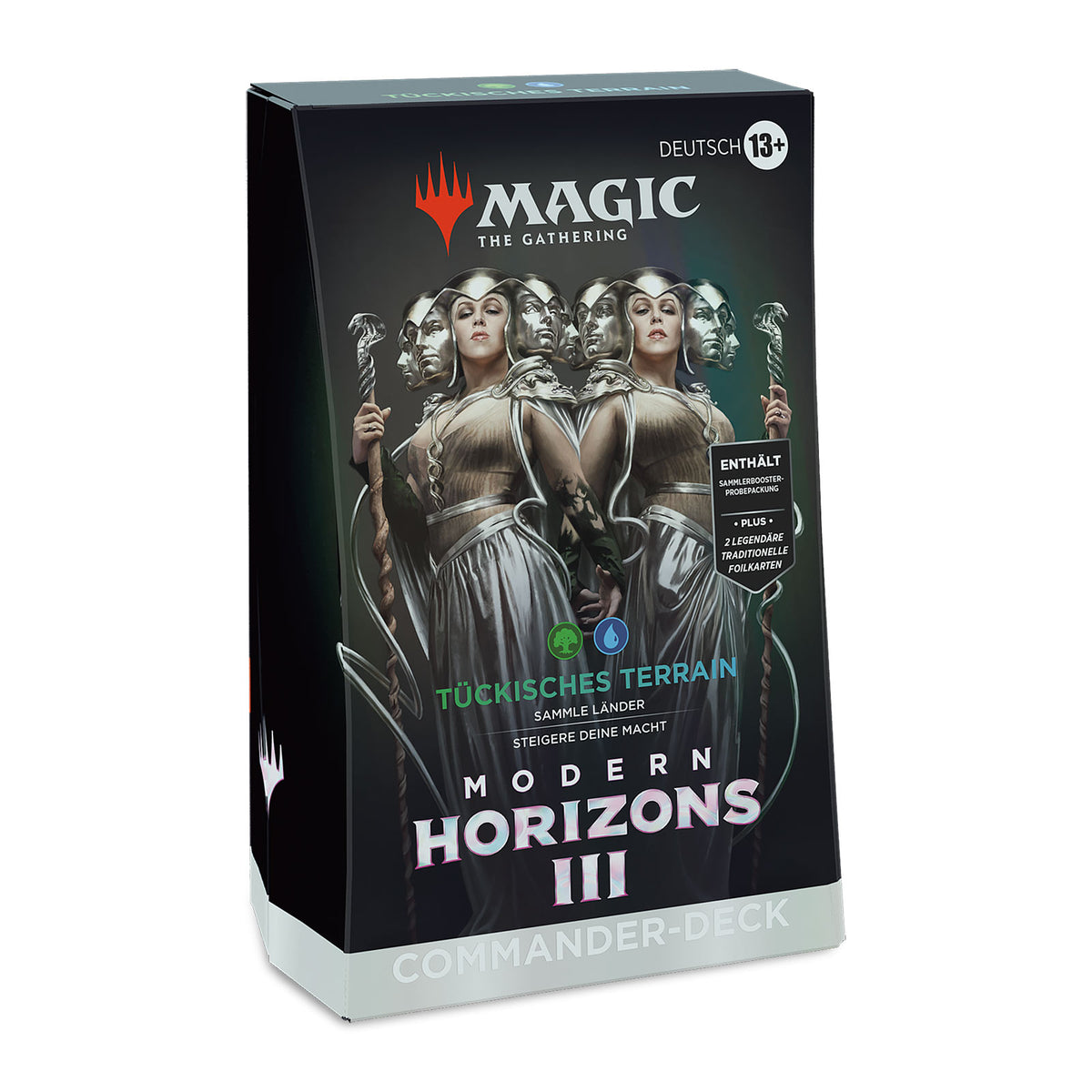 Imagen del producto Modern Horizons 3 - Mazo de Comandante de Terreno Traicionero - Magic The Gathering