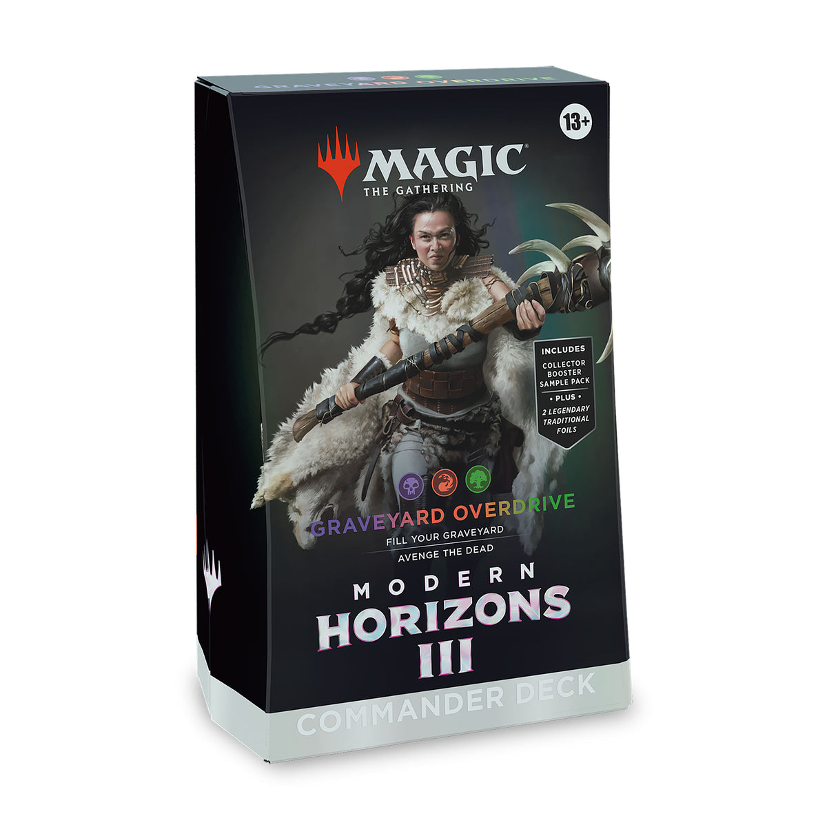 Imagen del producto Modern Horizons 3 - Baraja de Comandante de Sobremarcha del Cementerio - Magic The Gathering