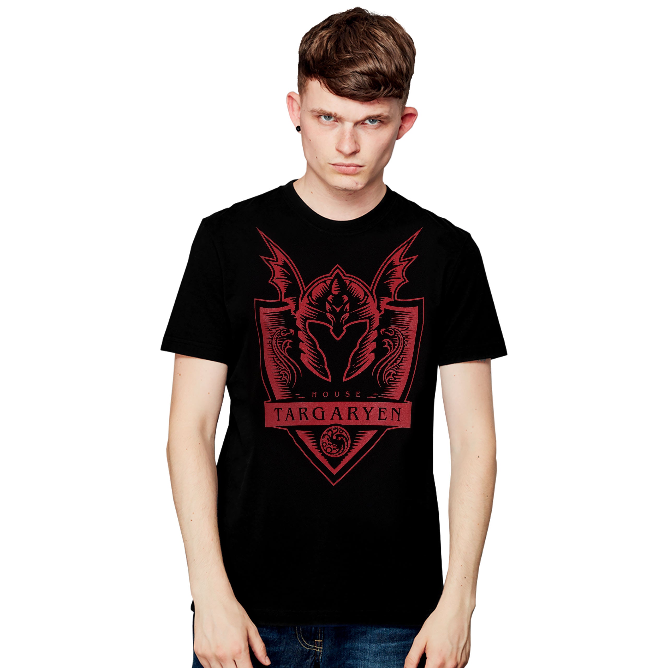 Imagen del producto Camiseta Targaryen negra - Casa del Dragón
