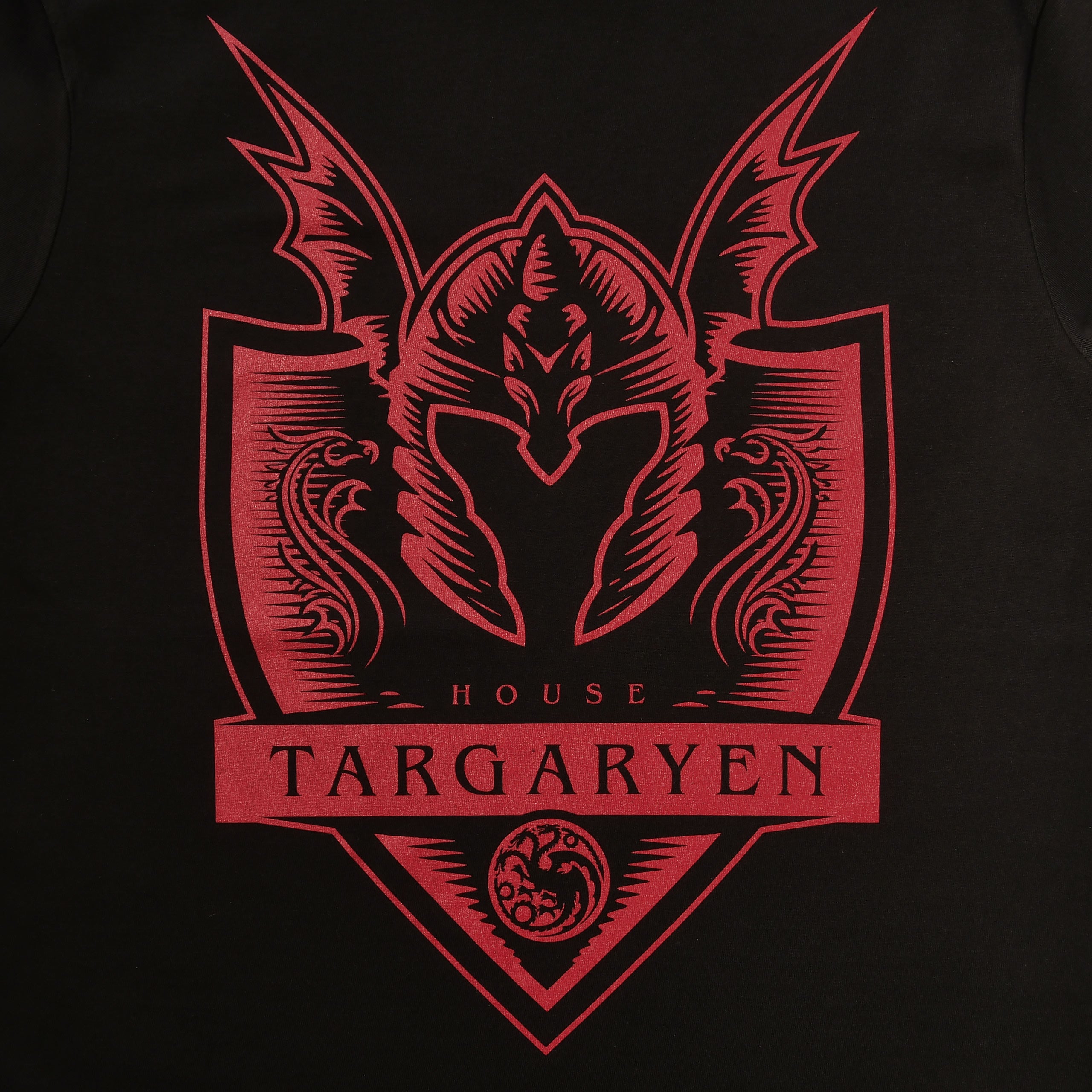 Imagen del producto Camiseta Targaryen negra - Casa del Dragón