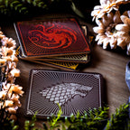 Imagen del producto Juego de Tronos - Posavasos de los escudos de las casas, set de 4