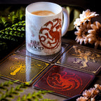 Imagen del producto Juego de Tronos - Posavasos de los escudos de las casas, set de 4