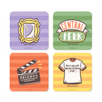 Imagen del producto Set de 4 posavasos Friends