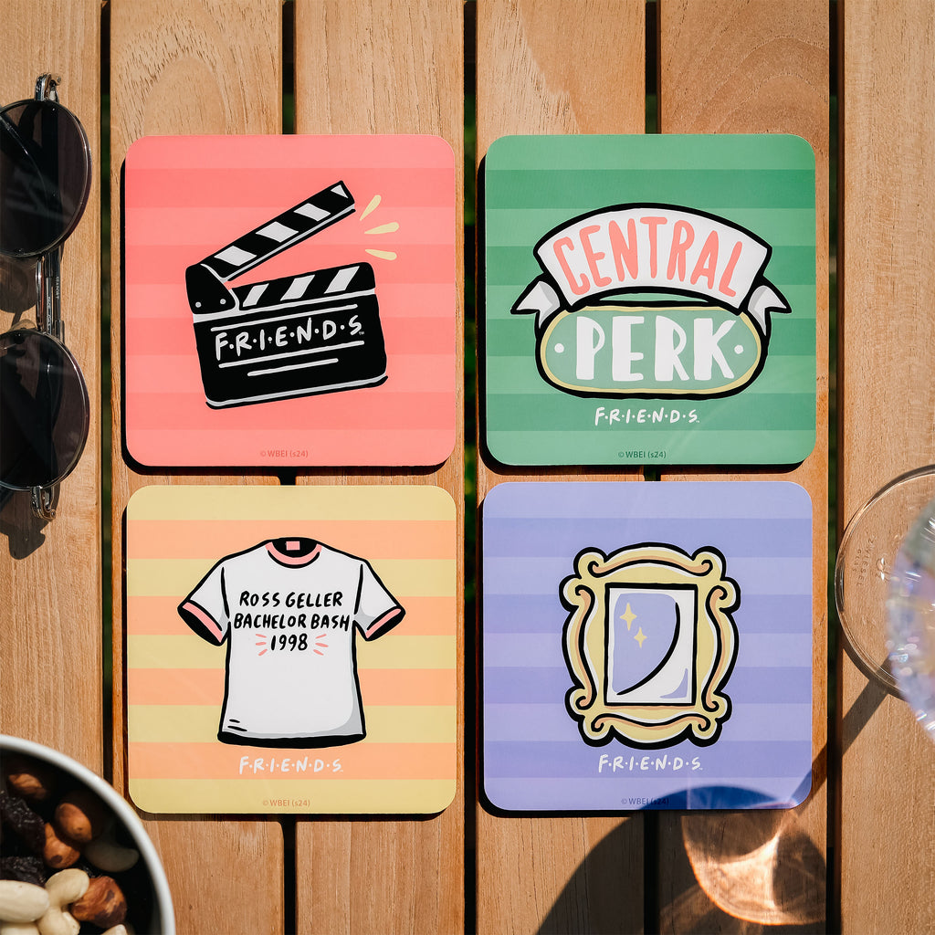 Imagen del producto Set de 4 posavasos Friends
