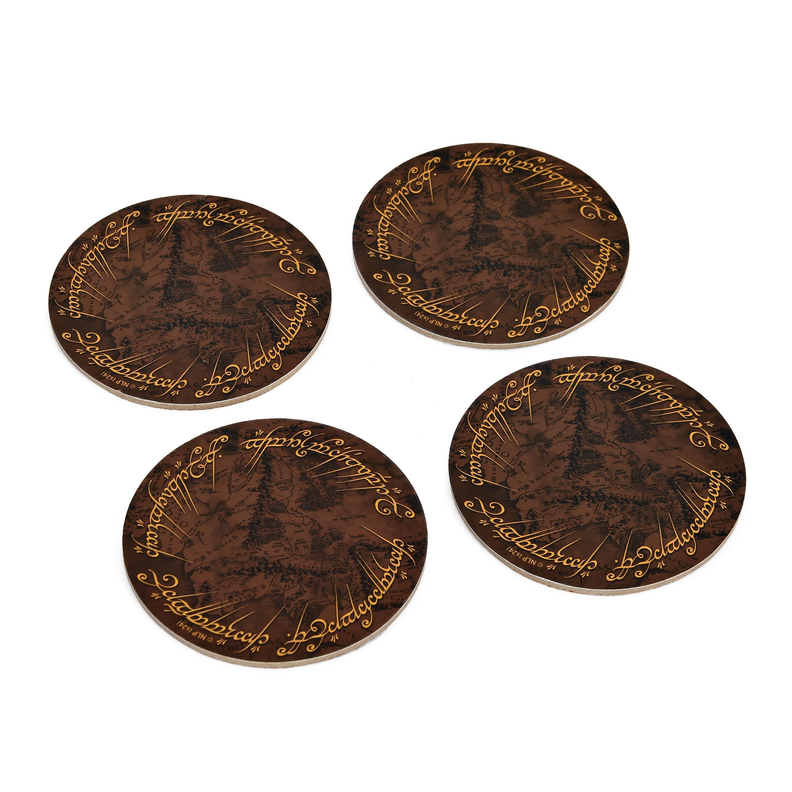 Imagen del producto El Señor de los Anillos - Set de 4 Posavasos del Único Anillo