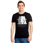 Imagen del producto Camiseta de personaje para fans de Frieren negro