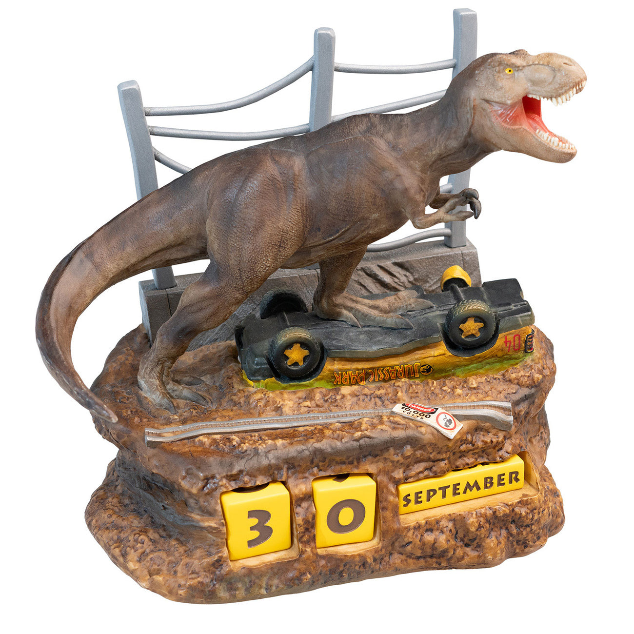 Imagen del producto Jurassic Park - Calendario anual 3D T-Rex