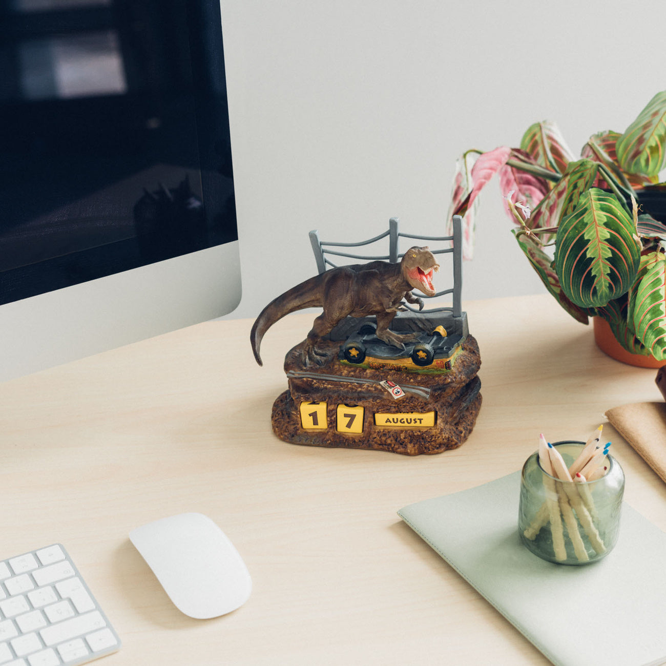 Imagen del producto Jurassic Park - Calendario anual 3D T-Rex