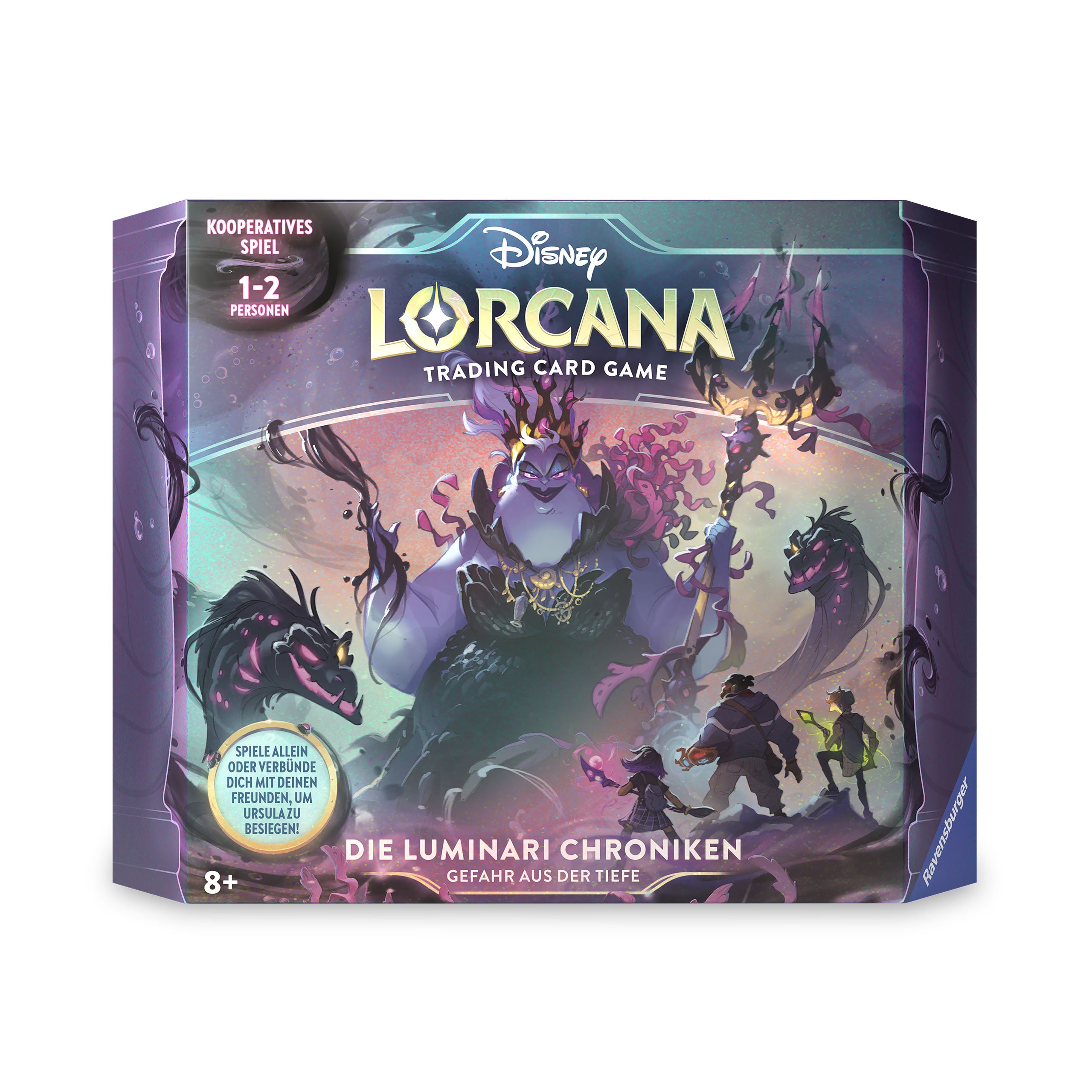 Imagen del producto Disney Lorcana Set de Regalo Las Crónicas de Luminari - Regreso de Úrsula Juego de Cartas Coleccionables