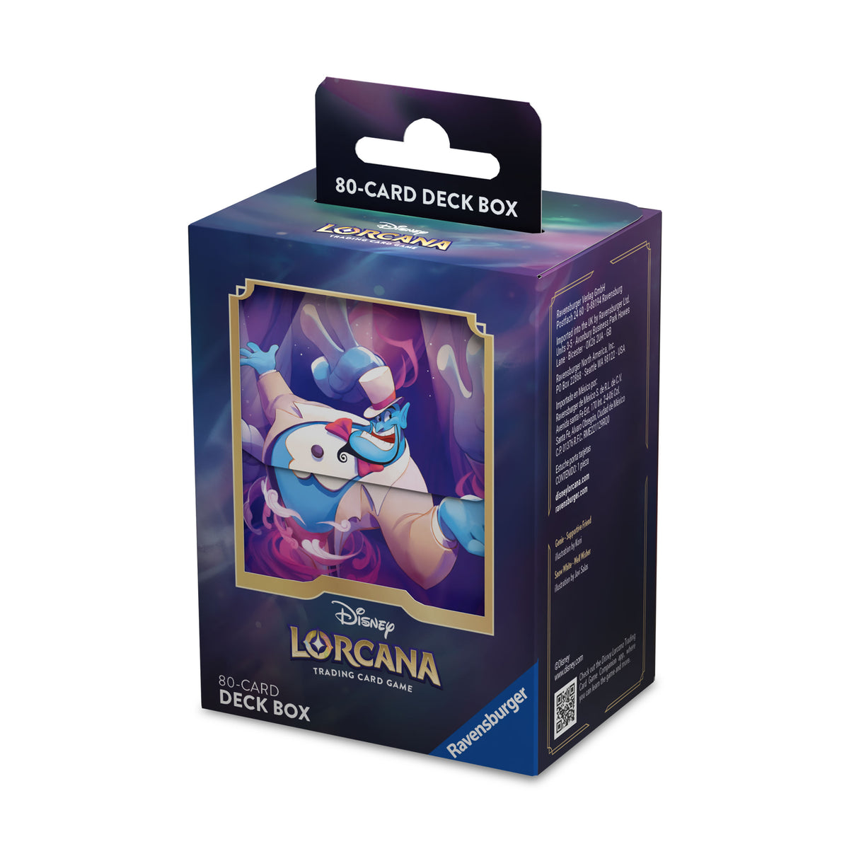 Imagen del producto Disney Lorcana Caja de tarjetas coleccionables Dschinni - Juego de cartas comerciales de regreso de Ursulas