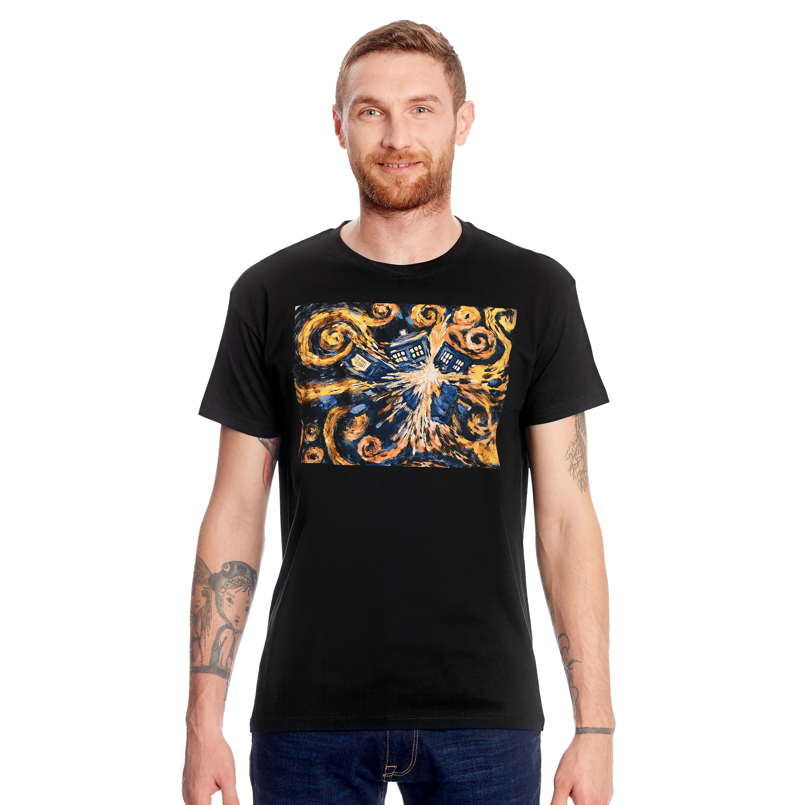 Imagen del producto Doctor Who - Camiseta Swirling Tardis