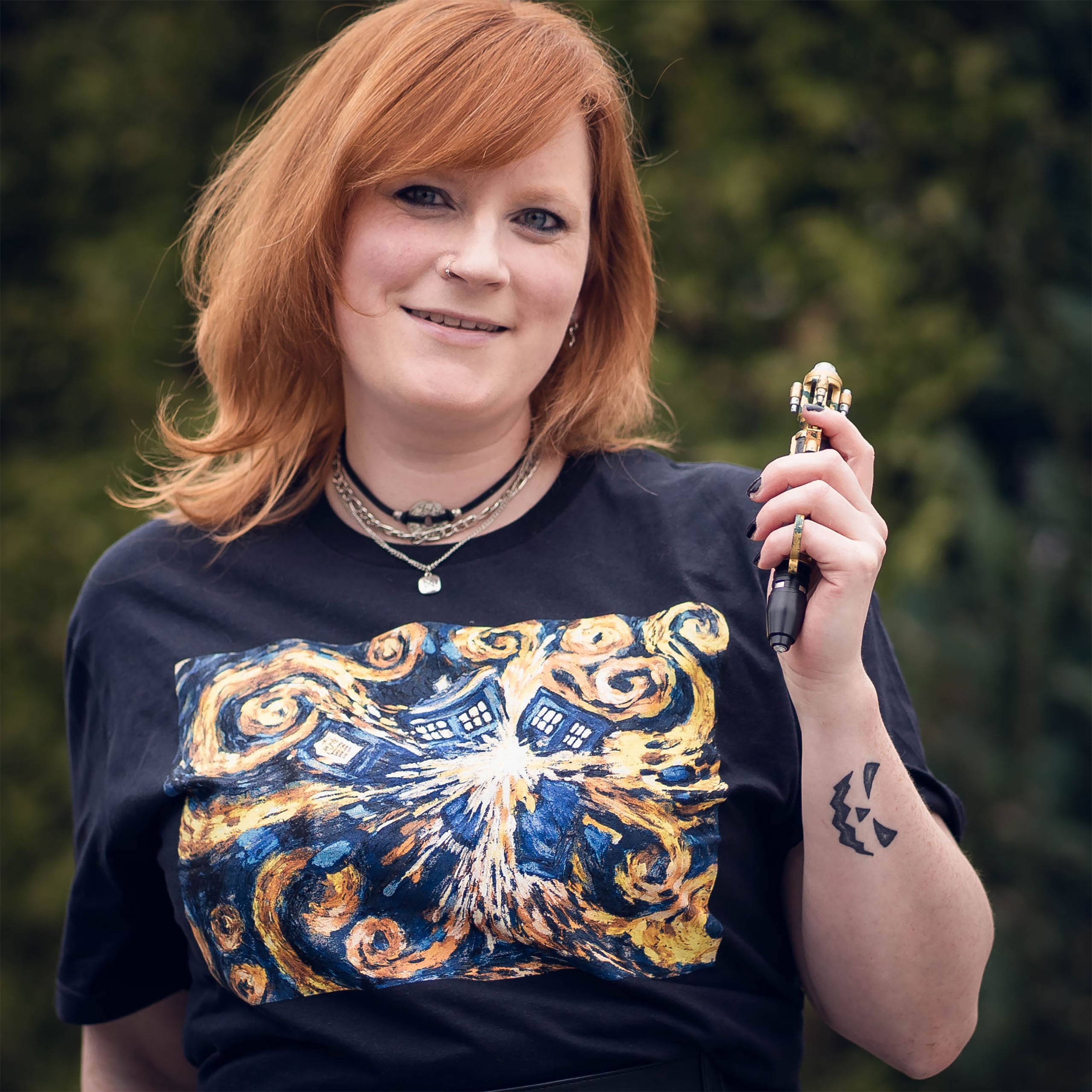 Imagen del producto Doctor Who - Camiseta Swirling Tardis