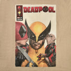 Imagen del producto Deadpool - Besos Wolverine Camiseta beige