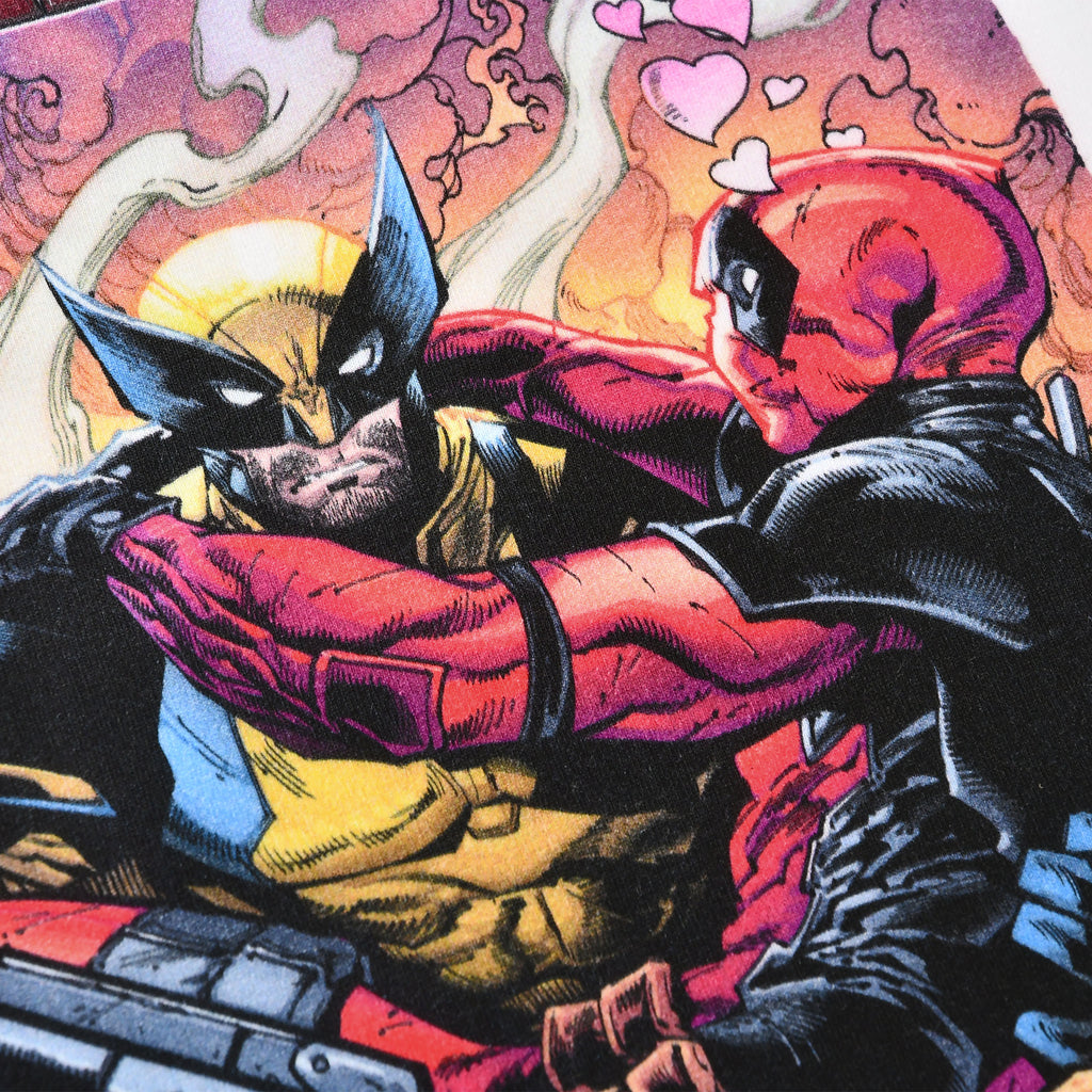 Imagen del producto Camiseta blanca de cómics Best Bubs de Deadpool y Wolverine