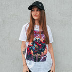Imagen del producto Camiseta blanca de cómics Best Bubs de Deadpool y Wolverine