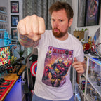 Imagen del producto Camiseta blanca de cómics Best Bubs de Deadpool y Wolverine