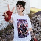 Imagen del producto Camiseta blanca de cómics Best Bubs de Deadpool y Wolverine
